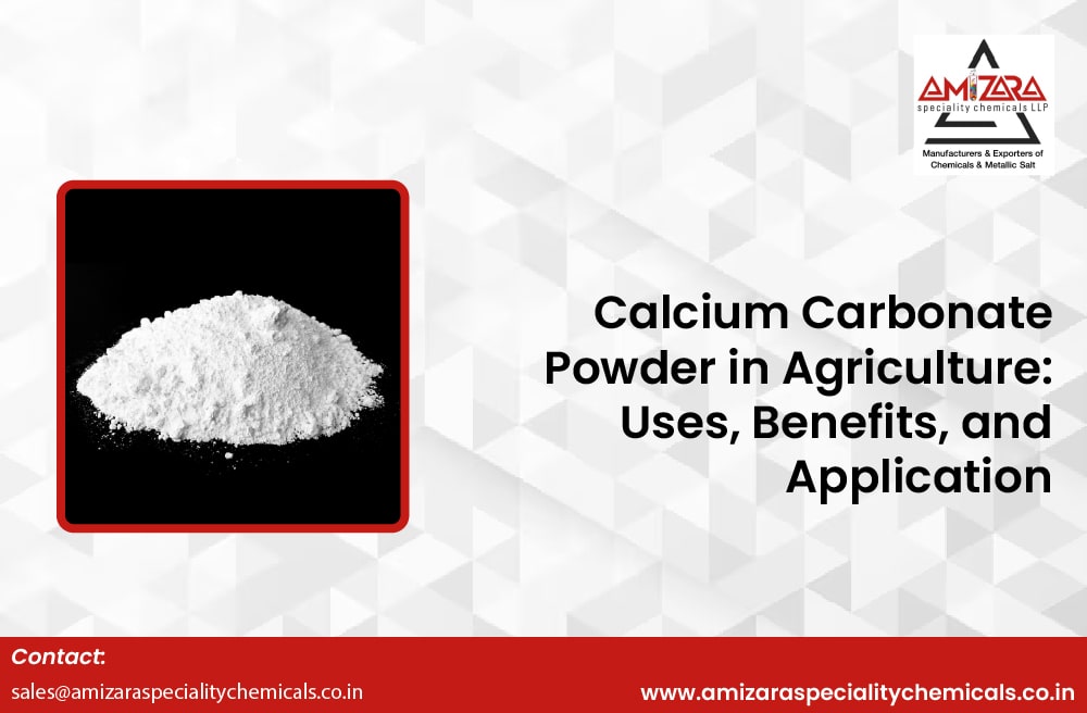 Calcium Carbonate powder in Agriculture