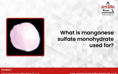 Manganese sulfate monohydrate uses